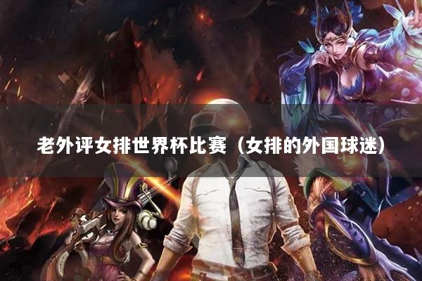 老外评女排世界杯比赛（女排的外国球迷）