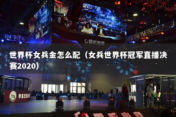世界杯女兵金怎么配（女兵世界杯冠军直播决赛2020）